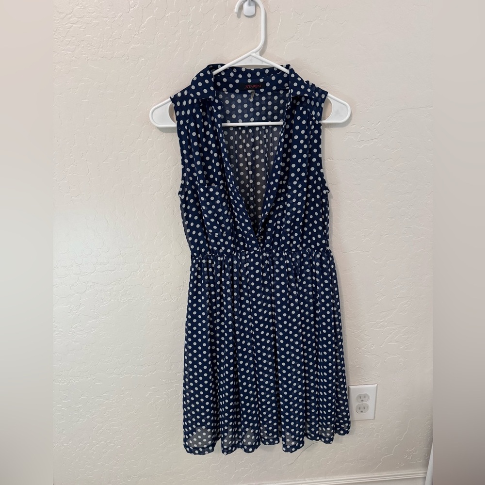 Small poka dot dress